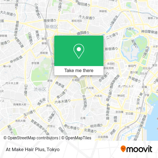 At Make Hair Plus map