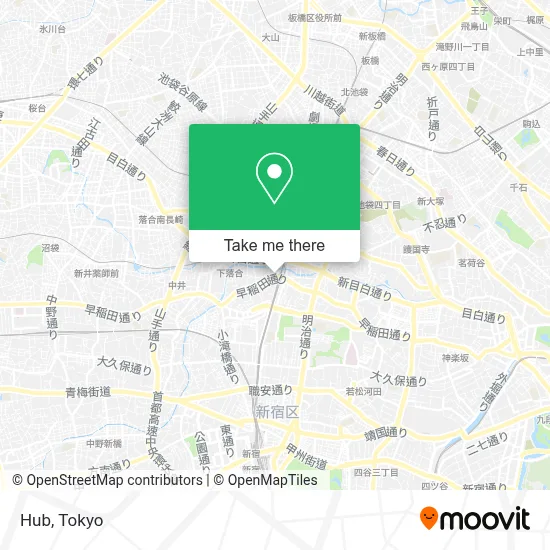Hub map