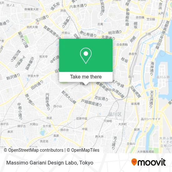 Massimo Gariani Design Labo map