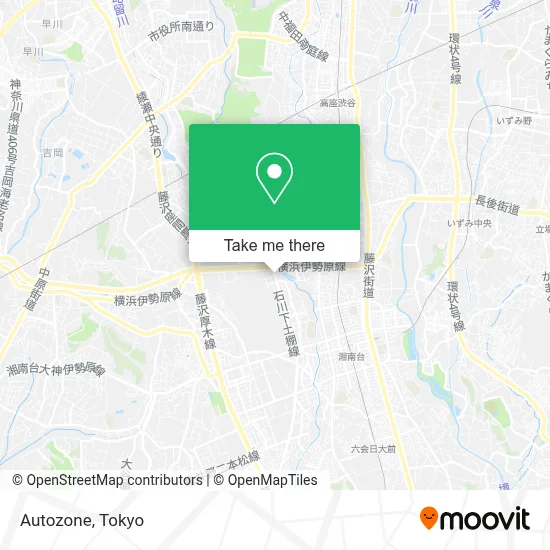 Autozone map
