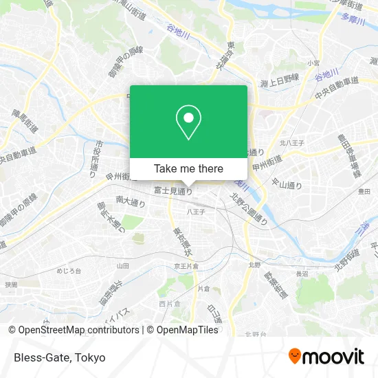 Bless-Gate map