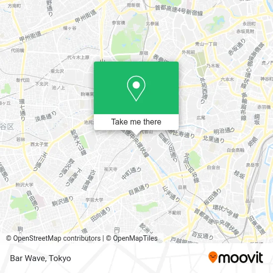 Bar Wave map