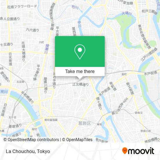 La Chouchou map