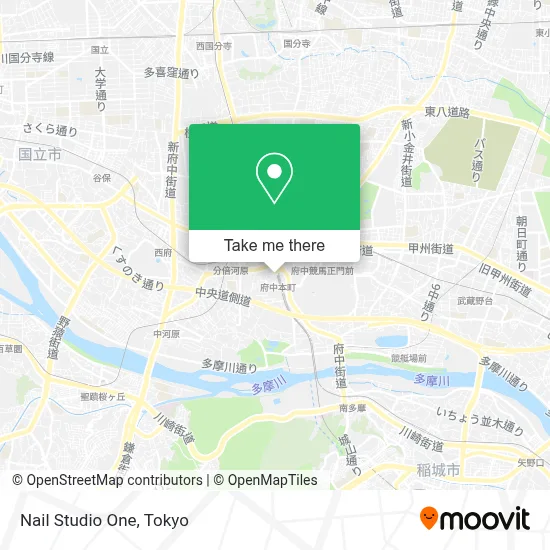 Nail Studio One map