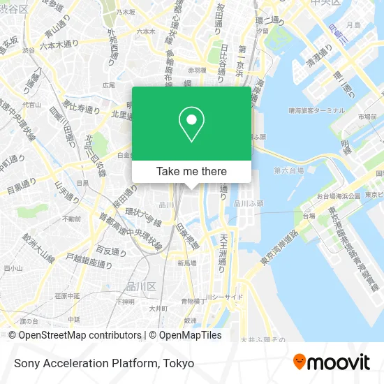 Sony Acceleration Platform map