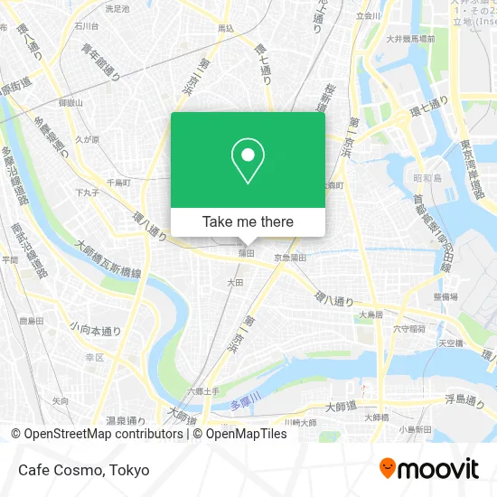 Cafe Cosmo map