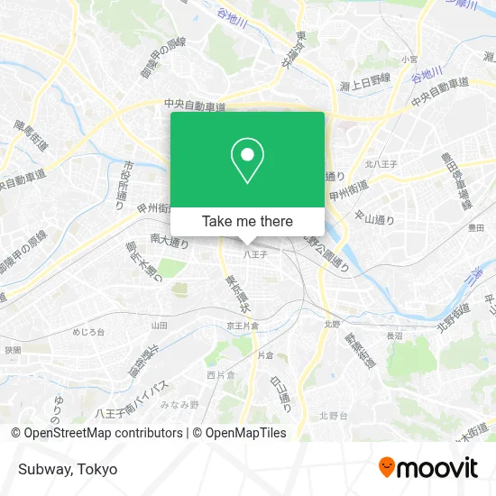 Subway map