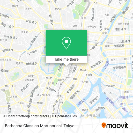 Barbacoa Classico Marunouchi map