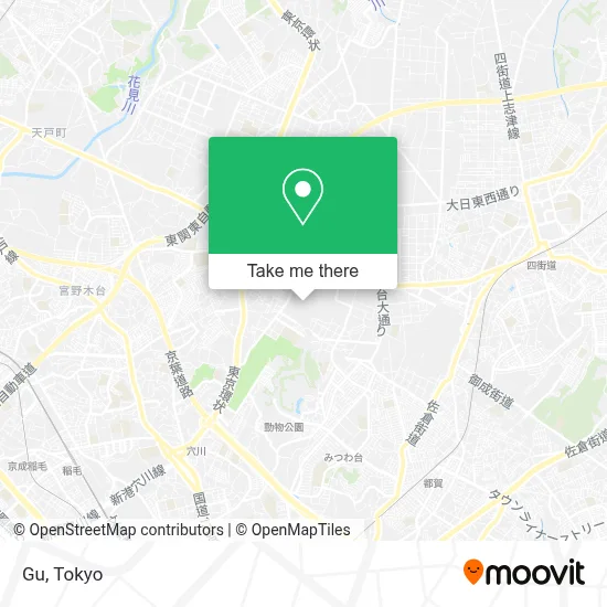 Gu map