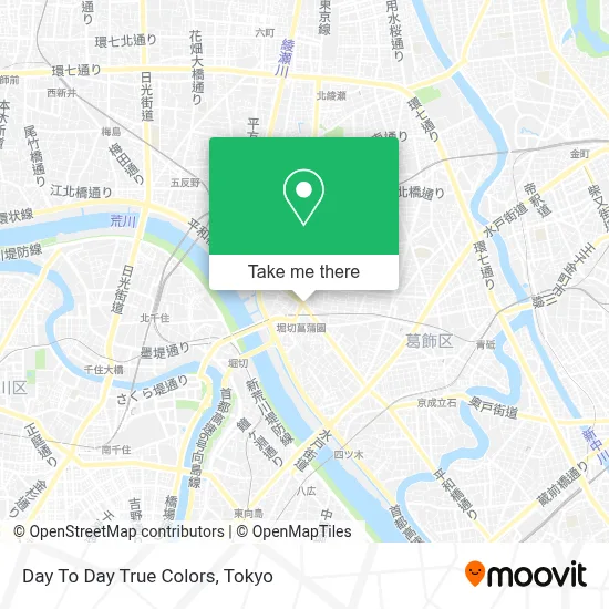 Day To Day True Colors map