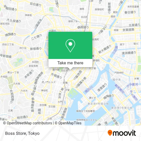 Boss Store map