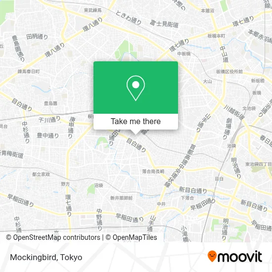 Mockingbird map
