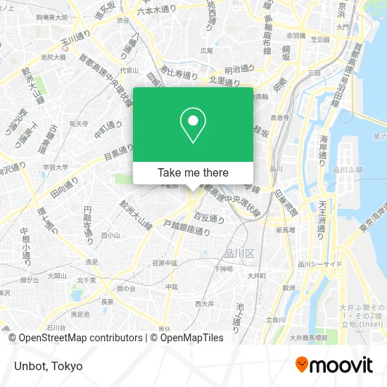 Unbot map