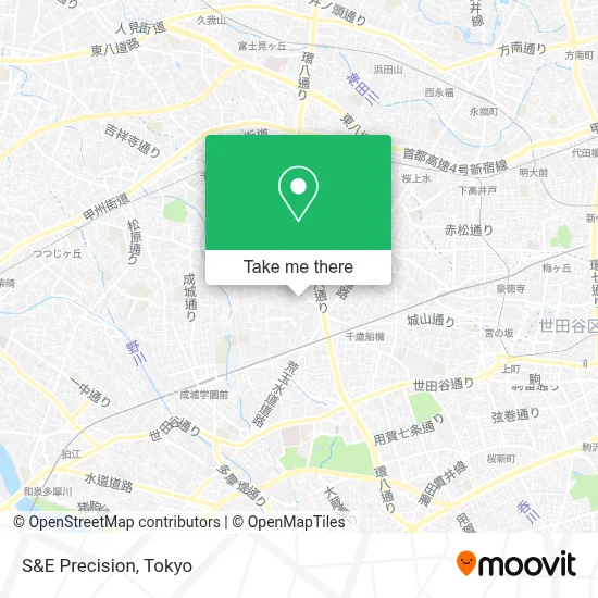 S&E Precision map
