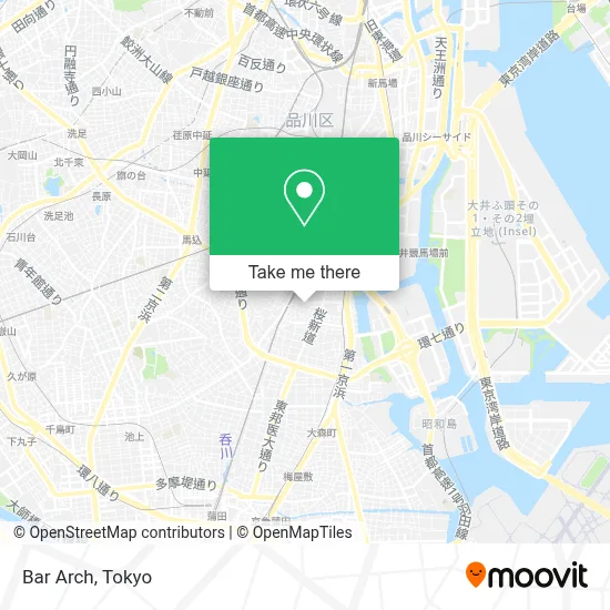 Bar Arch map