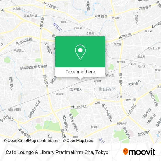 Cafe Lounge & Library Pratimakrrm Cha map