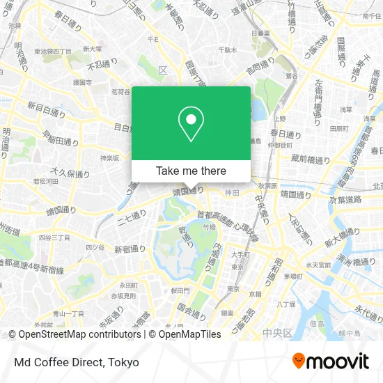 Md Coffee Direct map