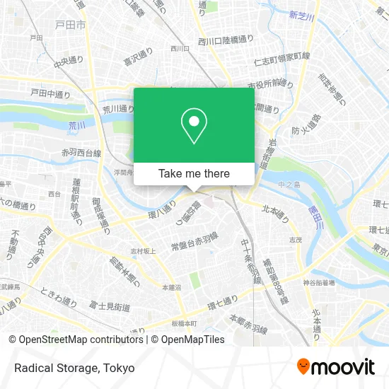 Radical Storage map
