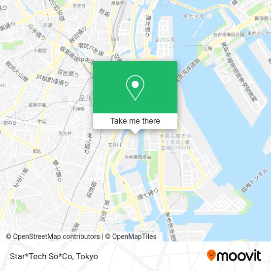 Star*Tech So*Co map