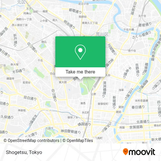 Shogetsu map