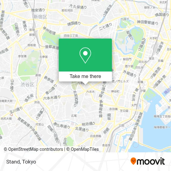 Stand map