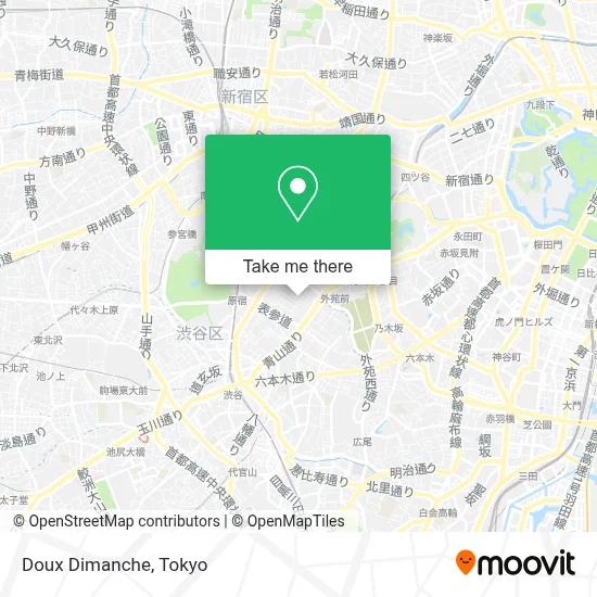 Doux Dimanche map