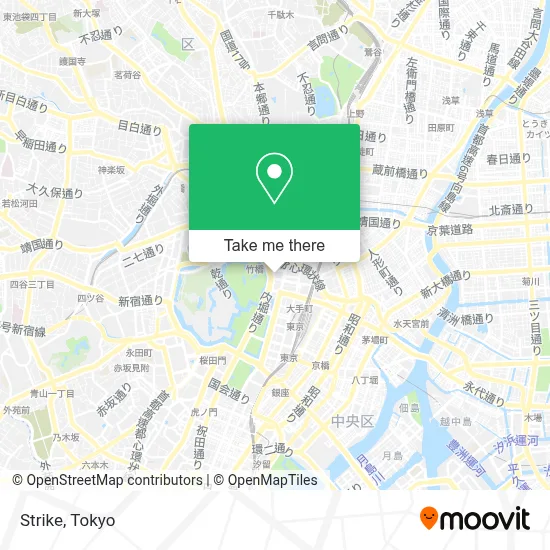 Strike map