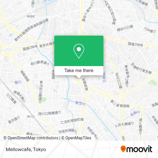 Mellowcafe map