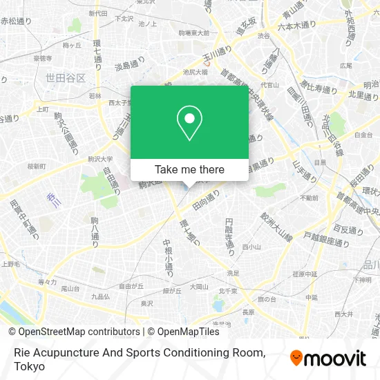 Rie Acupuncture And Sports Conditioning Room map