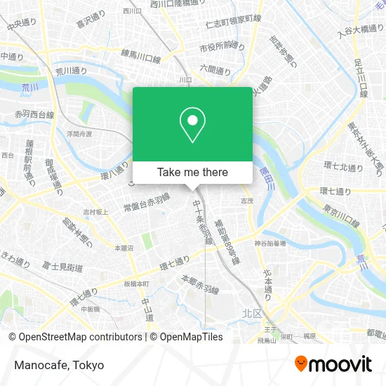 Manocafe map
