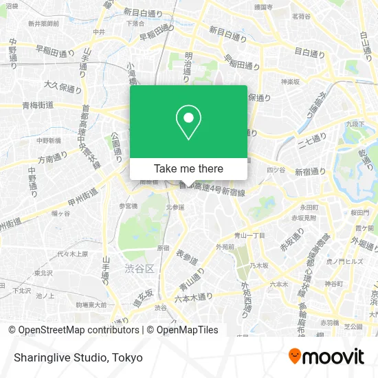 Sharinglive Studio map