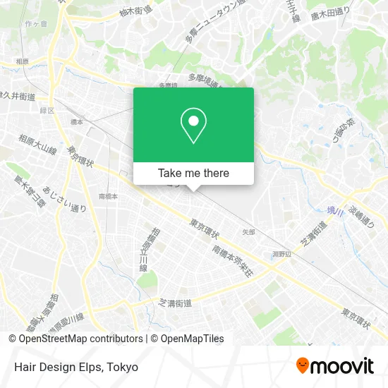 Hair Design Elps map