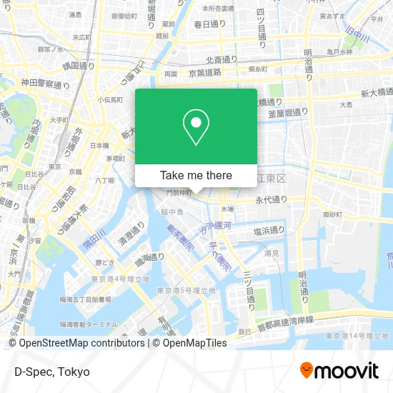 D-Spec map