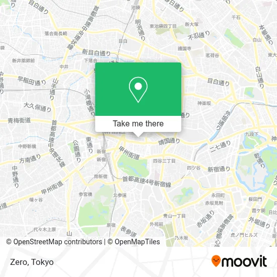 Zero map