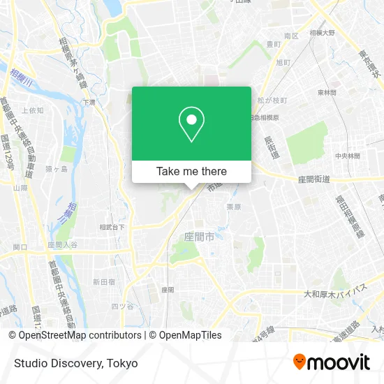 Studio Discovery map
