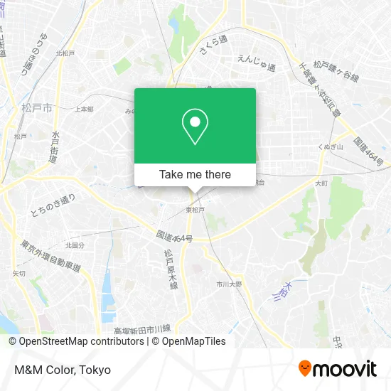 M&M Color map
