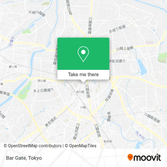 Bar Gate map