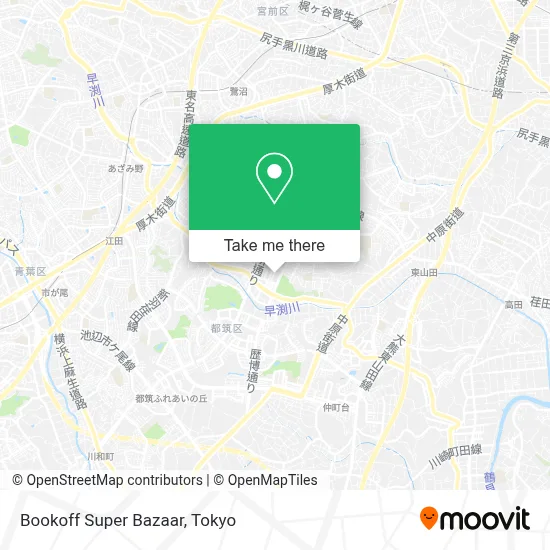 Bookoff Super Bazaar map