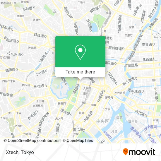 Xtech map