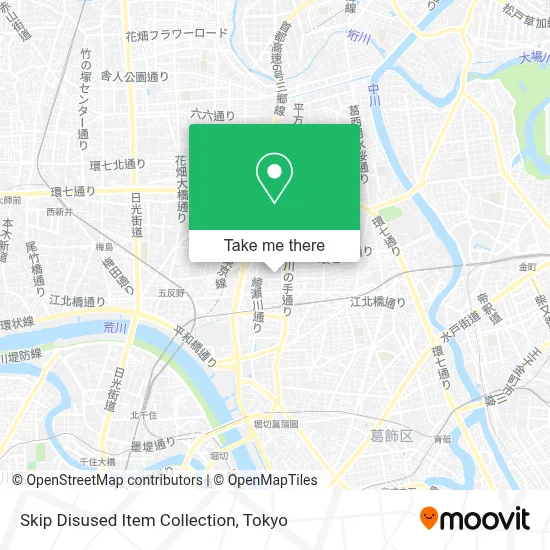 Skip Disused Item Collection map