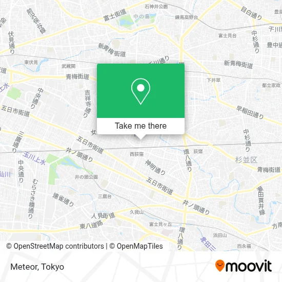 Meteor map