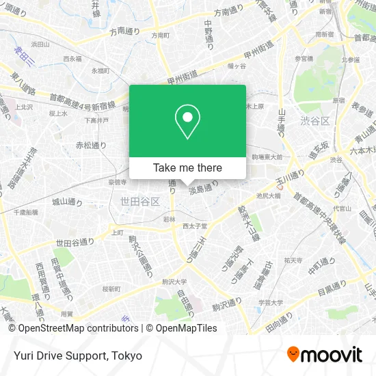 Yuri Drive Support map