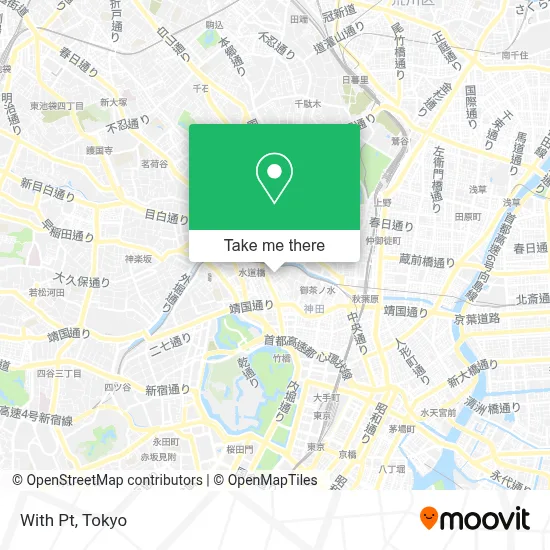 With Pt map