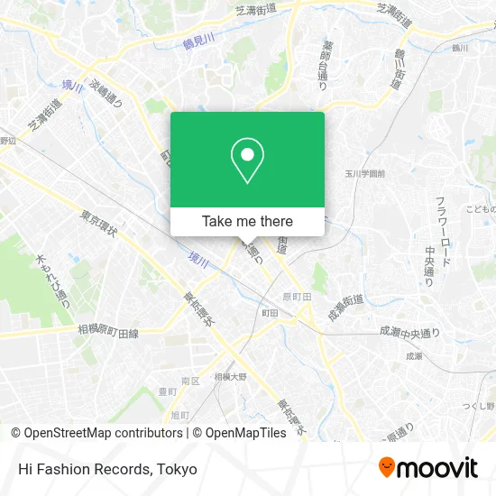 Hi Fashion Records map