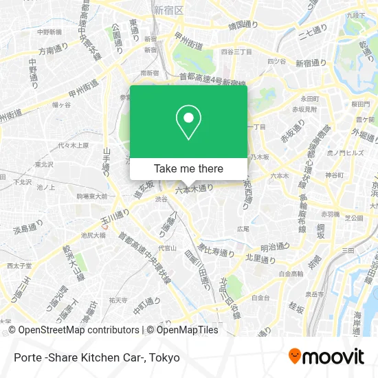 Porte -Share Kitchen Car- map