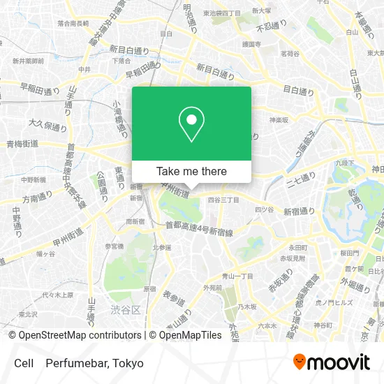 Cell　Perfumebar map