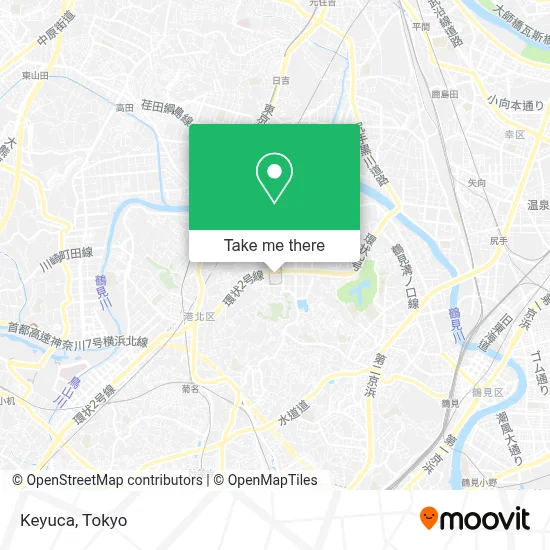 Keyuca map