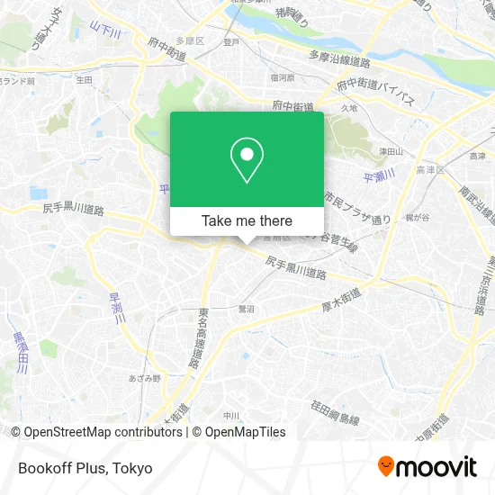 Bookoff Plus map