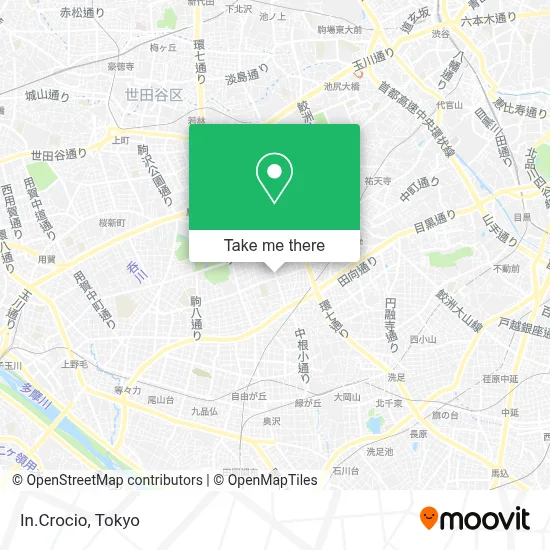 In.Crocio map