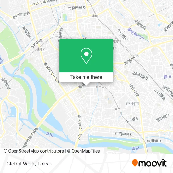 Global Work map